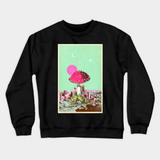 MUSHROOM CITY IV Crewneck Sweatshirt